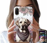 ETUI DO SAMSUNG GALAXY A07 4G - PIESEK PIESKI HUSKY PSIE WZORY + SZKŁO