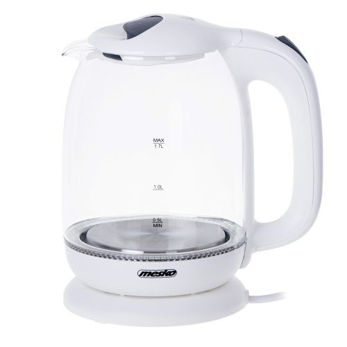 MS 1302 white Czajnik szklany 1,7 L zdjęcie 1