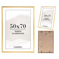 Ramka aluminiowa 50x70 ramki na zdjęcia plakaty obrazy