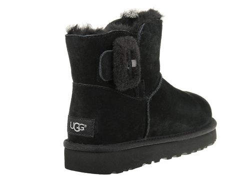Buty UGG Mini Bailey  Fluff Buckle 1104182-BLK - 40 na Arena.pl