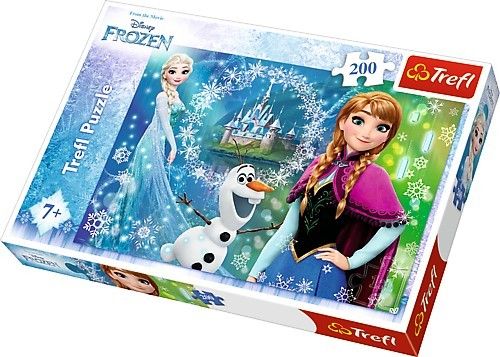 Trefl 200 Elementów Frozen, Moc sióstr na Arena.pl