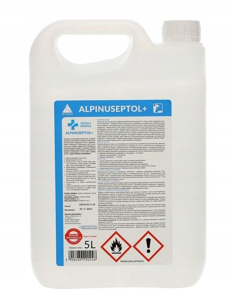 ALPINUSEPTOL+ NEUTRAL, 5 l, ALPINUS zdjęcie 1