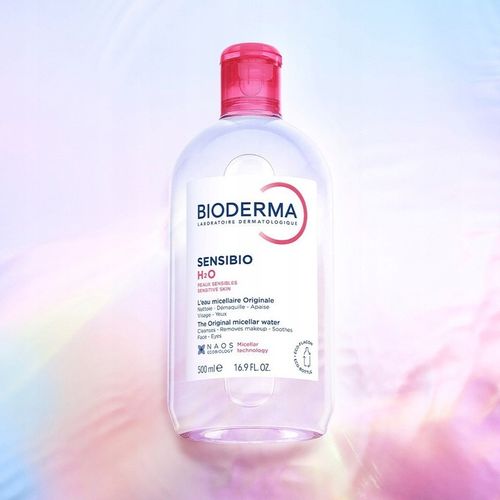 BIODERMA Sensibio H2O płyn woda micelarna do demakijażu twarzy 500ml na Arena.pl