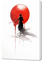 Obraz 60x90cm Samotny Samuraj