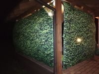 ZASŁONA FIRANKOWA Z GRAFIKĄ OSŁONA ALTANY OCHRONA PRZED WIATREM FIRANA DO PERGOLI NA WYMIAR