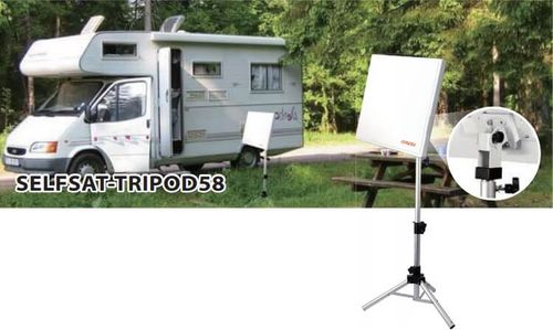Selfsat CAMP 58 Tripod antena płaska na Arena.pl