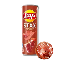 Lay’s Stax Spanish Ham chińskie chipsy o smaku szynki 90g