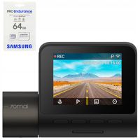 Kamera samochodowa 70mai A200 Wideorejestrator HDR + karta pamięci 64GB