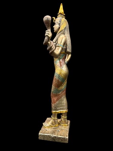 EGIPSKA BOGINI - HATHOR TRZYMAJĄCA WĘŻA VERONESE  (WU76710A4) na Arena.pl