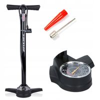 DUNLOP Pompka rowerowa samochodowa manometr 12bar