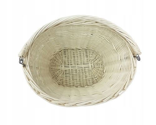 KOSZYK PRZEDNI NA ROWER ZAKUPY DUŻY KOSZ WIKLINOWY ROWEROWY STYLOWY Z1 na Arena.pl