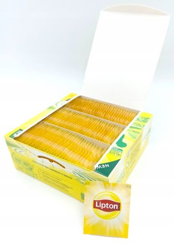 LIPTON HERBATA pakowana osobno 100szt na Arena.pl