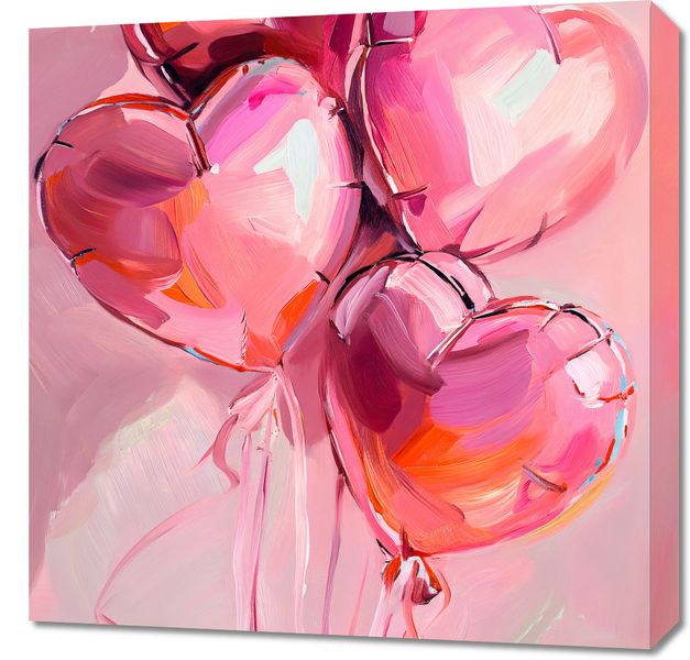 Obraz 60x60cm Miłość w Powietrzu zdjęcie 1