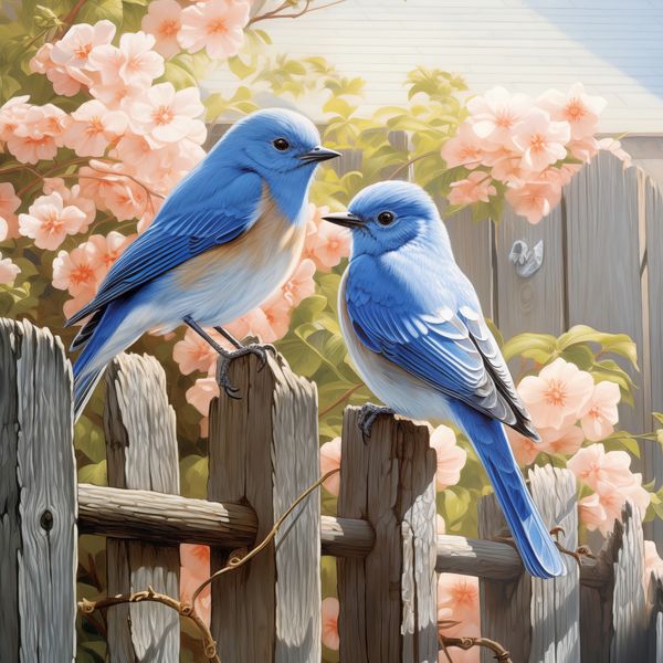 Plakat 50x50cm Wiosna u Bram zdjęcie 1