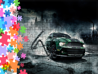 Puzzle tradycyjne Samochody