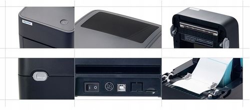 Termiczna drukarka do etykiet kurierskich XPrinter XP-410 USB oraz LAN !! na Arena.pl