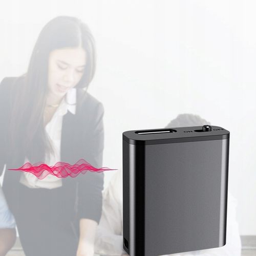 Mini Dyktafon Szpiegowski Mały 16GB Detekcja DSP Magnes Brelok na Arena.pl