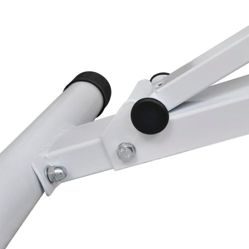 Ławka do ćwiczeń ze sztangą i zestawem hantli, 60,5 kg na Arena.pl