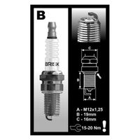BR10S (1520) Świeca zapłonowa BRISKSilver Racing
