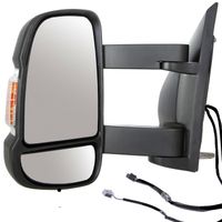 Lusterko LEWE Elektryczne Długie 25cm Fiat Ducato Jumper Boxer 2014-2025