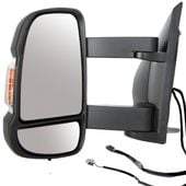 Lusterko LEWE Elektryczne Długie 25cm Fiat Ducato Jumper Boxer 2014-2025