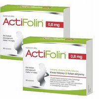 Actifolin Unikalne Złożone Źródło Folianów Dla Kobiet W Ciąży 30 tabl