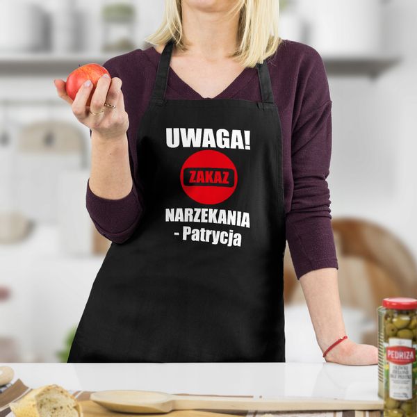 FARTUCH KUCHENNY DAMSKI NADRUK PREZENT URODZINY zdjęcie 2