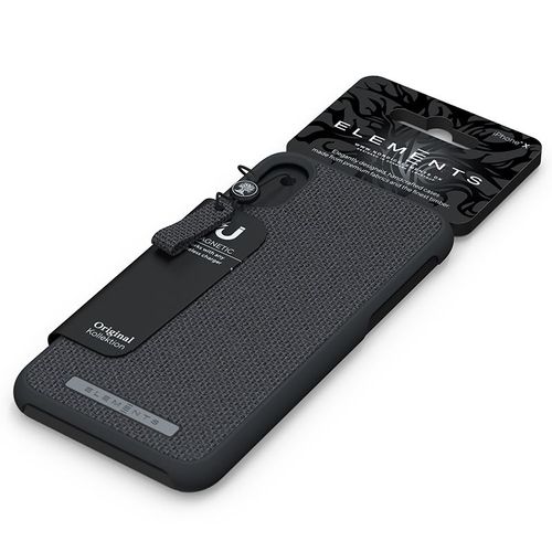 Materiałowe etui do iPhone Xs Max (Dark Grey) na Arena.pl