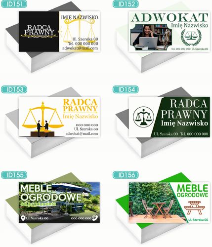 Wizytówki firmowe 100szt DUŻO WZORÓW do wyboru DOŻYNKI PARAFIALNE na Arena.pl