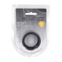 rozciągacz jąder silikonowy levelz m 34 mm czarny