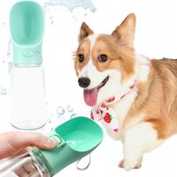 BUTELKA TURYSTYCZNA DLA PSA PRZENOŚNA MISKA BIDON NA WODĘ POIDŁO 550ML