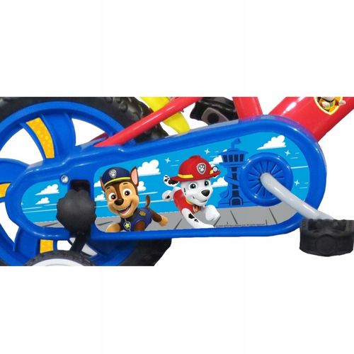 Rower dziecięcy PSI PATROL, czerwony, koła 12 cali na Arena.pl