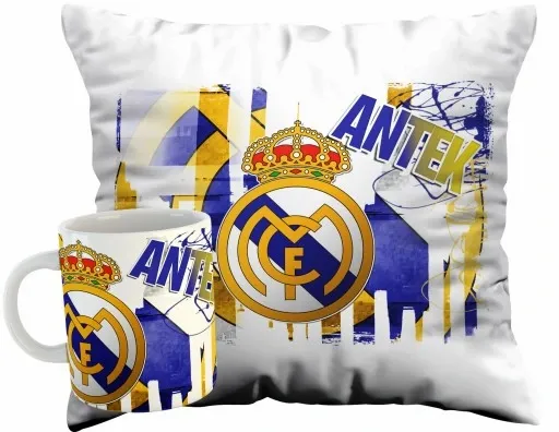 ZESTAW PODUSZKA KUBEK REAL MADRYT MADRID IMIĘ Y5 zdjęcie 1