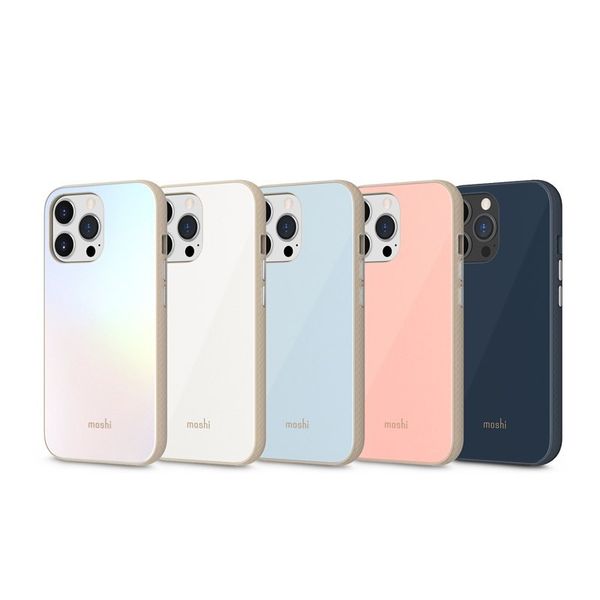 Moshi iGlaze - Etui iPhone 13 Pro (system SnapTo) (Dahlia Pink) zdjęcie 1