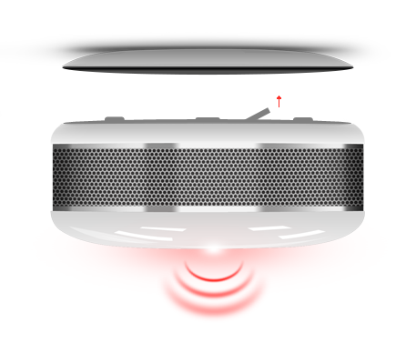 System Fibaro czujnik dymu na Arena.pl