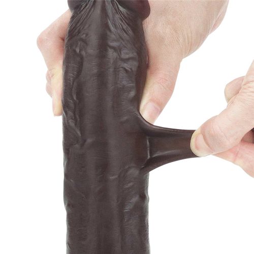 9.0'' sliding skin dual layer dong - black na Arena.pl