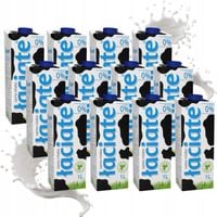 Łaciate Mleko o zawartości tłuszczu 0% 1L x 12 sztuk