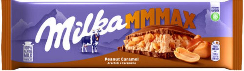 MILKA CZEKOLADA 276G PEANUT CARAMEL zdjęcie 1