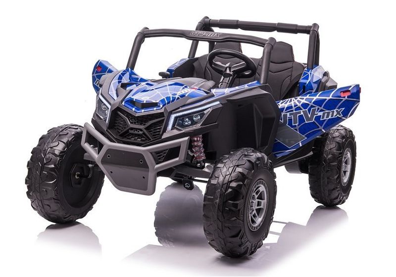 Auto na Akumulator Buggy UTV-MX Niebieski Spider Lakier zdjęcie 9