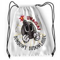 Plecak Dla Budowlańca Sportowy Szkolny Worek Torba Z Nadrukiem Ze Zdjęciem