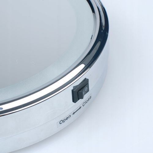 Podświetlane lusterko do makijażu kosmetyczne obrotowe obustronne LED na Arena.pl