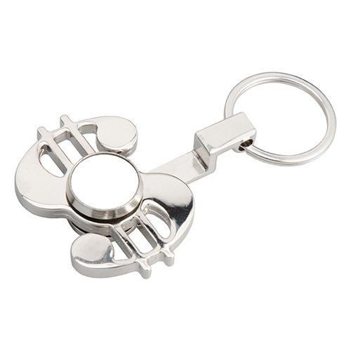Brelok metalowy - spinner do sublimacji - Dollar na Arena.pl