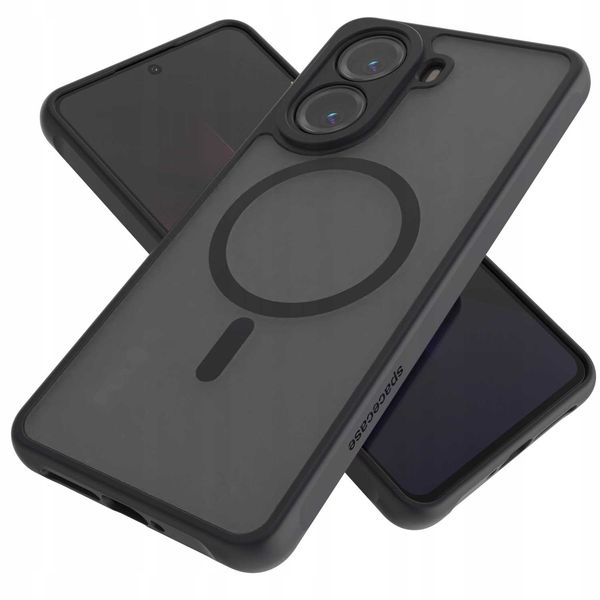 Spacecase Hybrid Mag Poco X7 Pro 5G Black zdjęcie 2