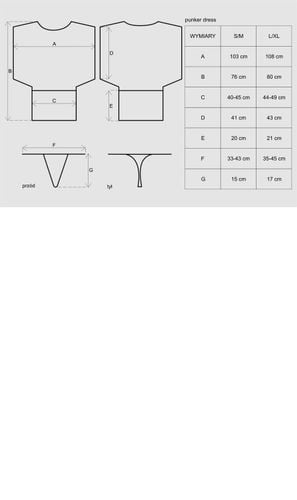 punker sukienka l/xl obsessive na Arena.pl