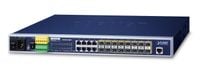 Planet 16-Port 100/1000Base-X SFP