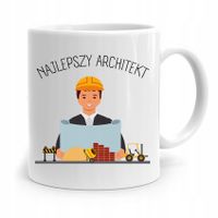 Kubek Architekta Projektanta Najlepszy Architekt Z Nadrukiem Ze Zdjęciem