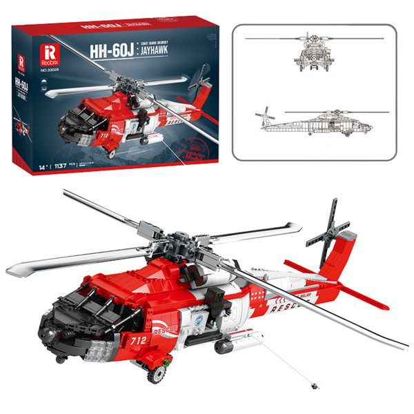 ND24_24742 Klocki Konstrukcyjne Helikopter Ratunk zdjęcie 1