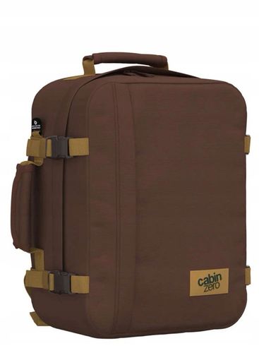 Plecak 40x30x20 Classic Backpack 28L belgian chocolate CabinZero na Arena.pl