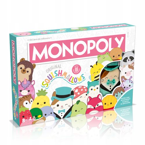 Gra planszowa Monopoly Squishmallows Winning Moves na Arena.pl