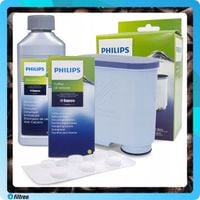 ORYGINALNY ZESTAW DO KONSERWACJI EKSPRESU PHILIPS SAECO filtr odkamieniacz